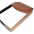 Executive Leather Letter Tray